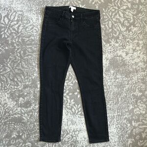 H&M Black Skinny Jeans, Size 8